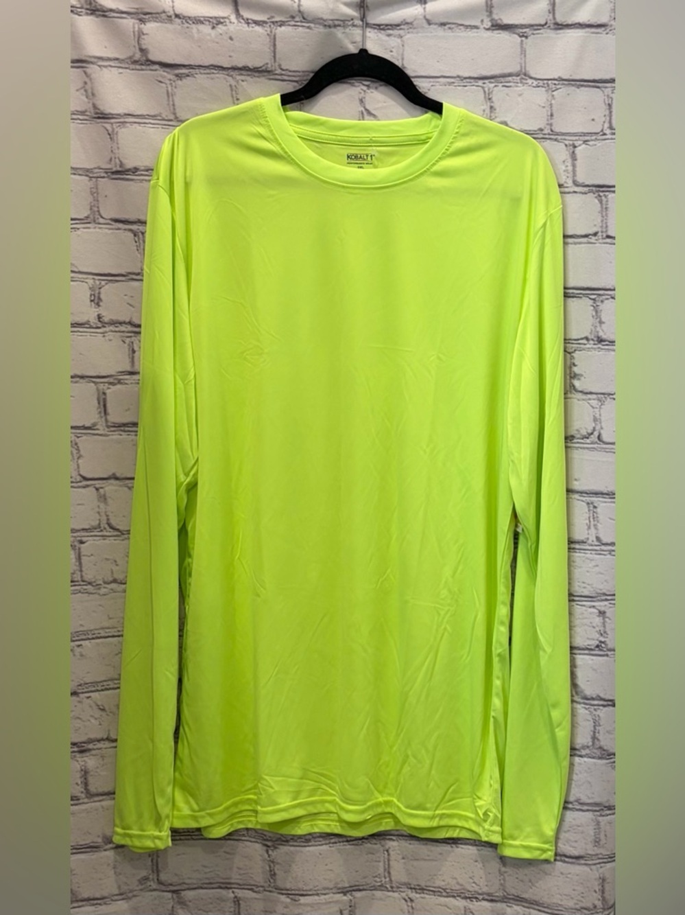 Kobalt 1:2XL Men’s Neon Yellow Long Sleeve Performance Tee